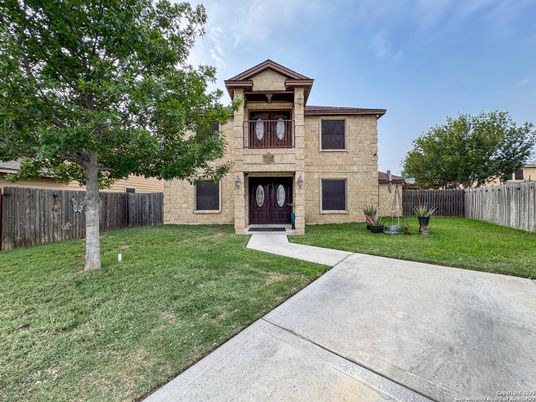 Backyard, Exterior, Facade, Brick Facade, None