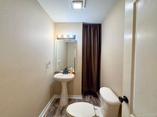 Bathroom, Interior, Wood Texture Flooring