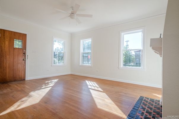 Empty room, Interior, Wood Texture Flooring