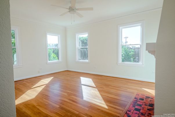 Empty room, Interior, Wood Texture Flooring