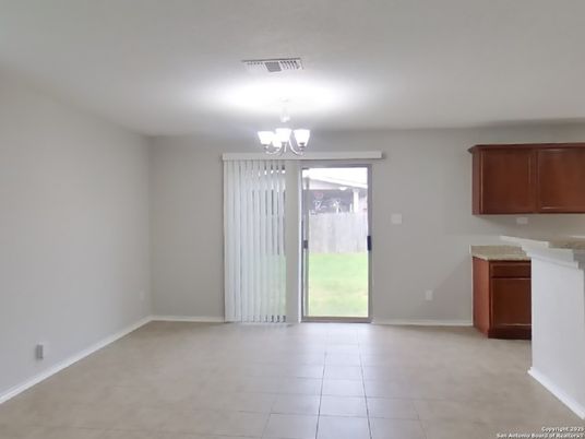 Chandelier, Empty room, Interior