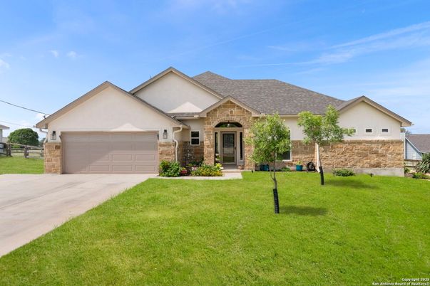 Attached, Backyard, Exterior, Facade, Brick Traditional