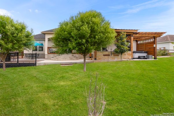 Backyard, Exterior, Hot Tub