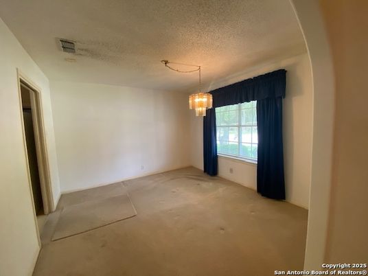 Chandelier, Empty room, Interior