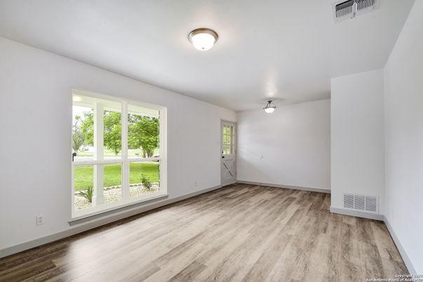 Empty room, Interior, Wood Texture Flooring
