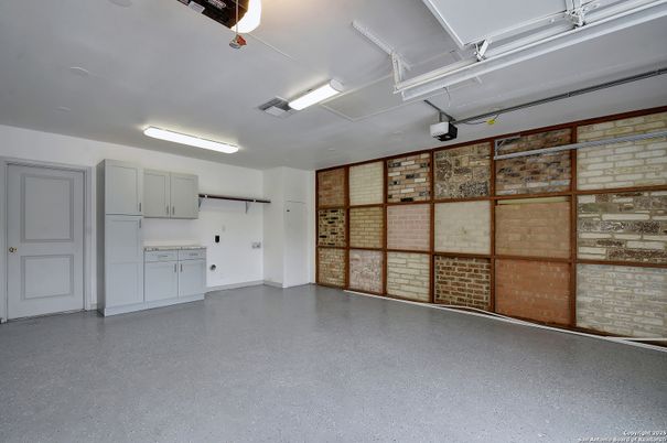Garage, Interior, Stone Walls