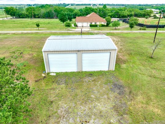 Backyard, Detached Garage, Exterior
