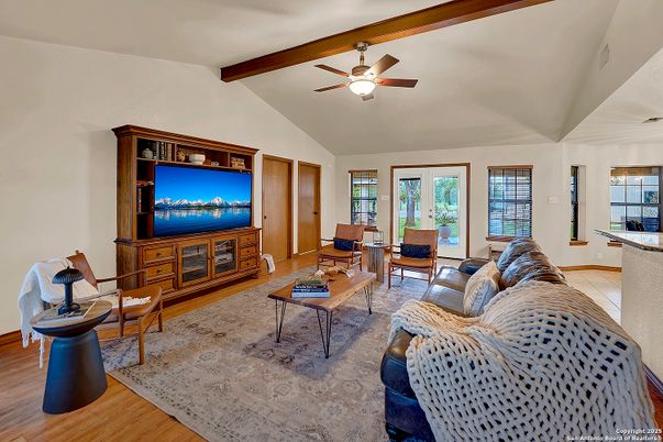 Interior, Living room, Wooden Beams, Wood Texture Flooring