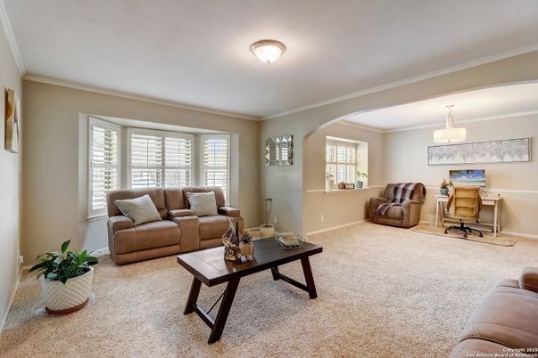 Home Office, Interior, Living room