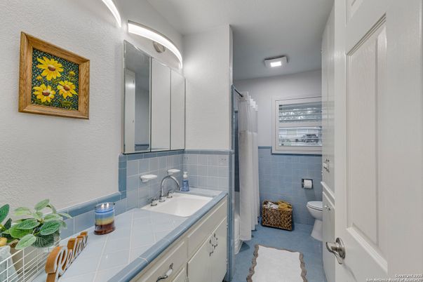 Bathroom, Interior, Tile Countertops