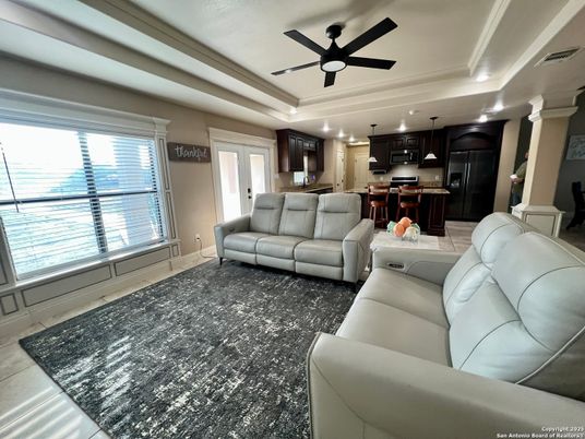 Interior, Kitchen, Living room, Pendant Lights, Recessed Lighting