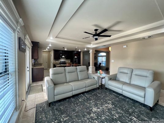 Interior, Kitchen, Living room, Recessed Lighting