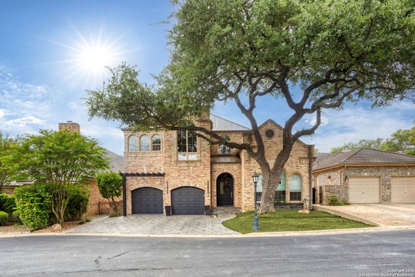 Attached, Detached Garage, Exterior, Facade, Brick Facade, French Provincial