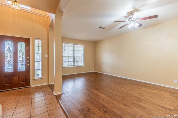 Empty room, Interior, Wood Texture Flooring