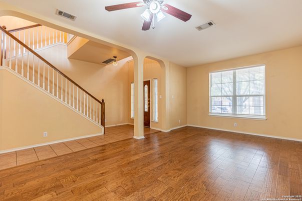 Empty room, Interior, Wood Texture Flooring