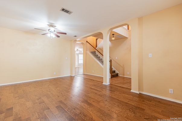 Empty room, Interior, Wood Texture Flooring