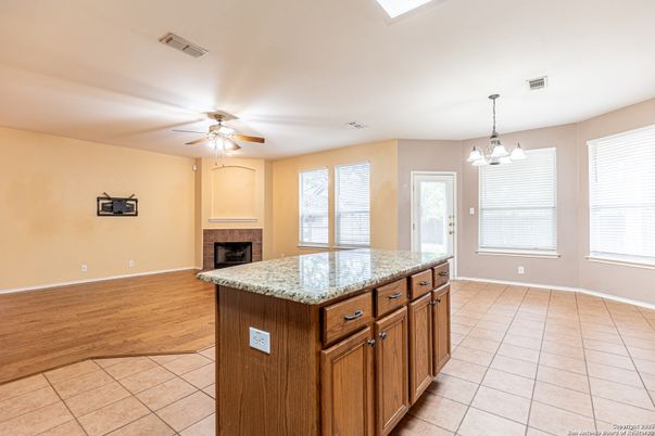 Chandelier, Fireplace, Interior, Wood Texture Flooring