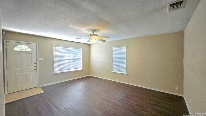 Empty room, Interior, Wood Texture Flooring