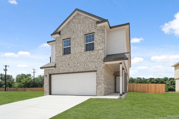 Attached, Exterior, Facade, Brick Facade, Brick Traditional