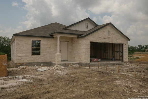 Attached, Backyard, Exterior, Facade, Farmhouse