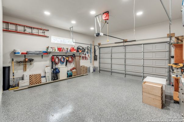 Garage, Interior, Recessed Lighting
