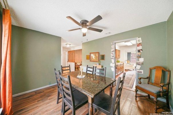 Dining room, Interior, Wood Texture Flooring