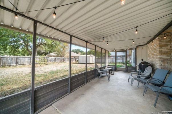 Interior, Stone Walls, Sun Room