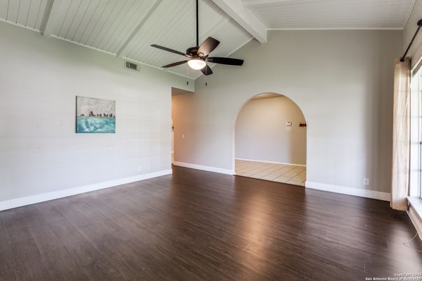 Empty room, Interior, Wood Texture Flooring