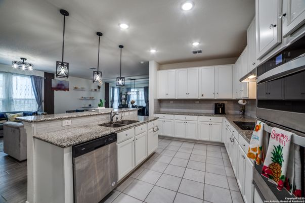 Interior, Kitchen, Pendant Lights, Recessed Lighting