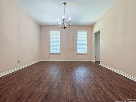 Chandelier, Empty room, Interior, Wood Texture Flooring