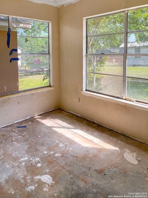 Empty room, Interior