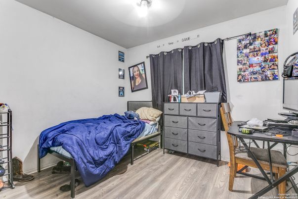 Bedroom, Home Office, Interior, Wood Texture Flooring