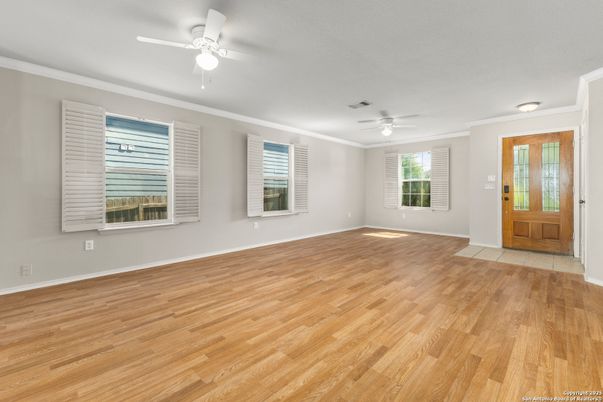 Empty room, Interior, Wood Texture Flooring