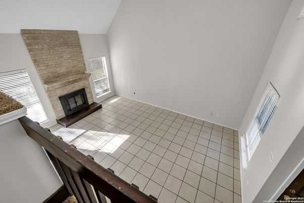 Empty room, Fireplace, Interior