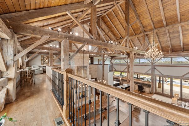 Chandelier, Interior, Pendant Lights, Stone Walls, Wooden Beams, Wooden Ceilings, Wood Texture Flooring