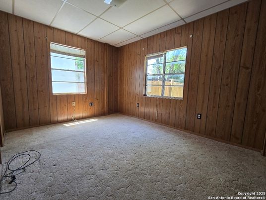 Empty room, Interior, Wooden Walls