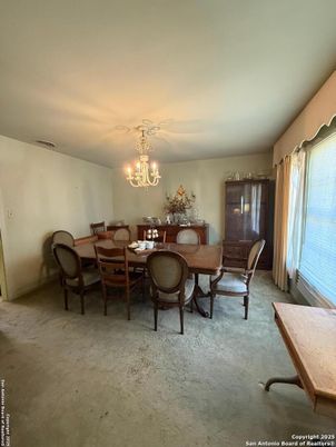 Chandelier, Dining room, Interior