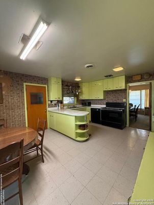 Dining room, Interior, Kitchen