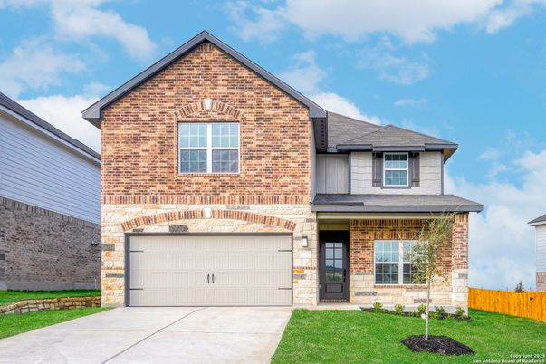Attached, Exterior, Facade, Brick Facade, Brick Traditional