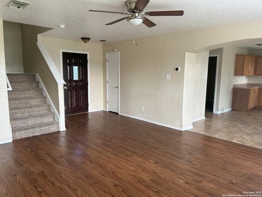 Empty room, Interior, Wood Texture Flooring