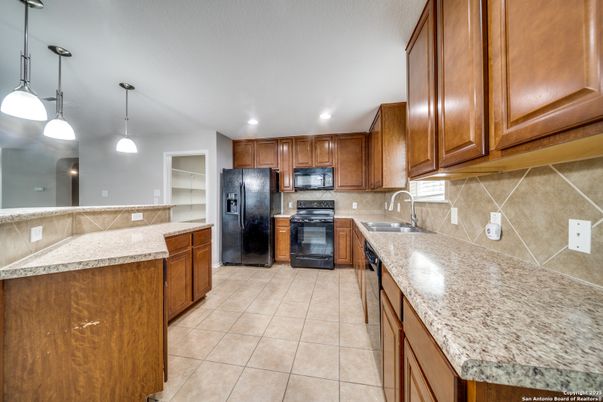 Interior, Kitchen, Pendant Lights, Recessed Lighting
