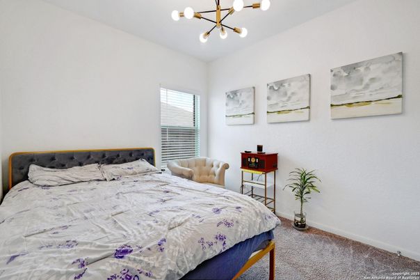 Bedroom, Interior, Pendant Lights