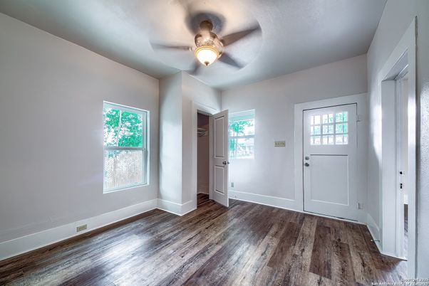 Empty room, Interior, Wood Texture Flooring