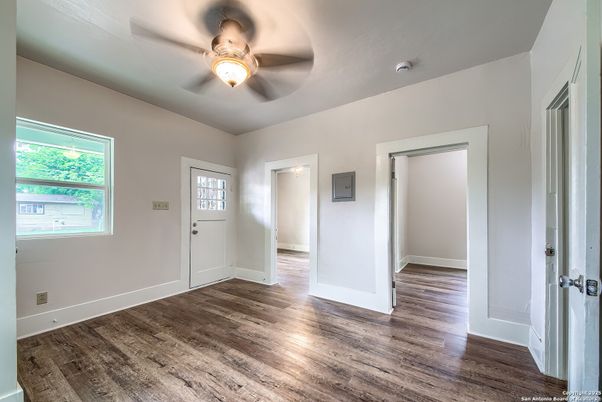 Empty room, Interior, Wood Texture Flooring