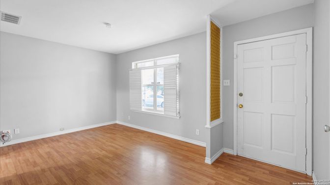 Empty room, Interior, Wood Texture Flooring