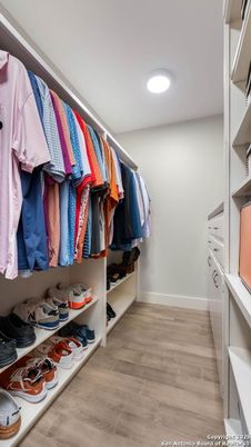Interior, Recessed Lighting, Walk-in Closets, Wood Texture Flooring