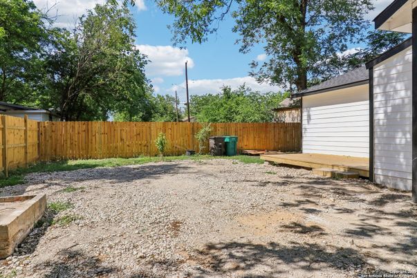 Backyard, Detached Garage, Exterior