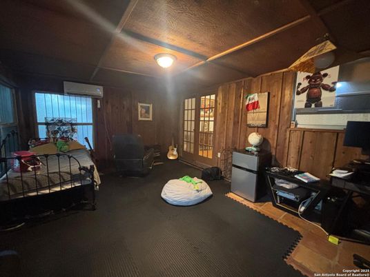 Bedroom, Interior, Wooden Walls