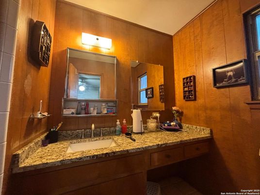 Bathroom, Interior, Wooden Walls