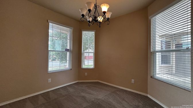 Chandelier, Empty room, Interior